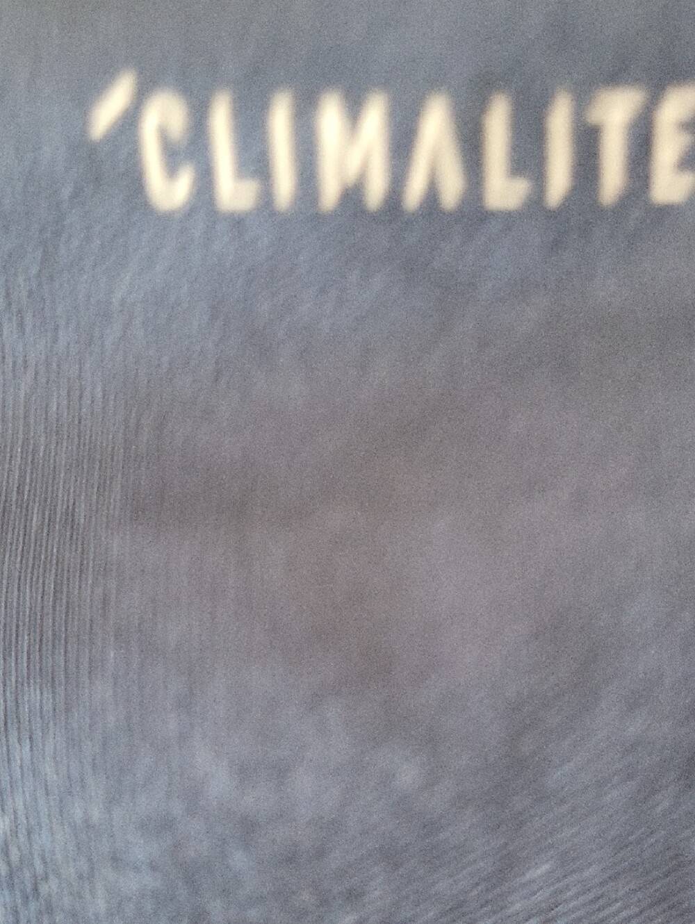 adidas Navy Long Sleeve Tee with Neon Green Logo - Picture 5 of 5